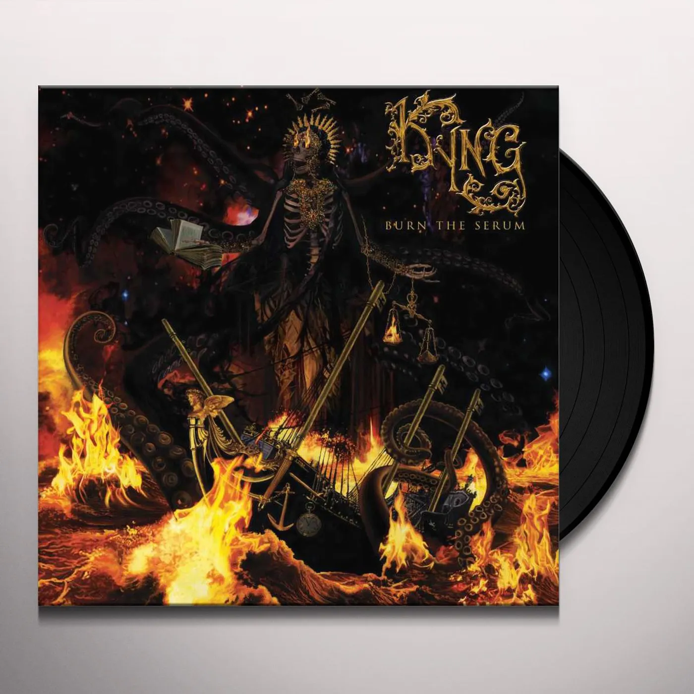 Kyng Burn The Serum Vinyl Record