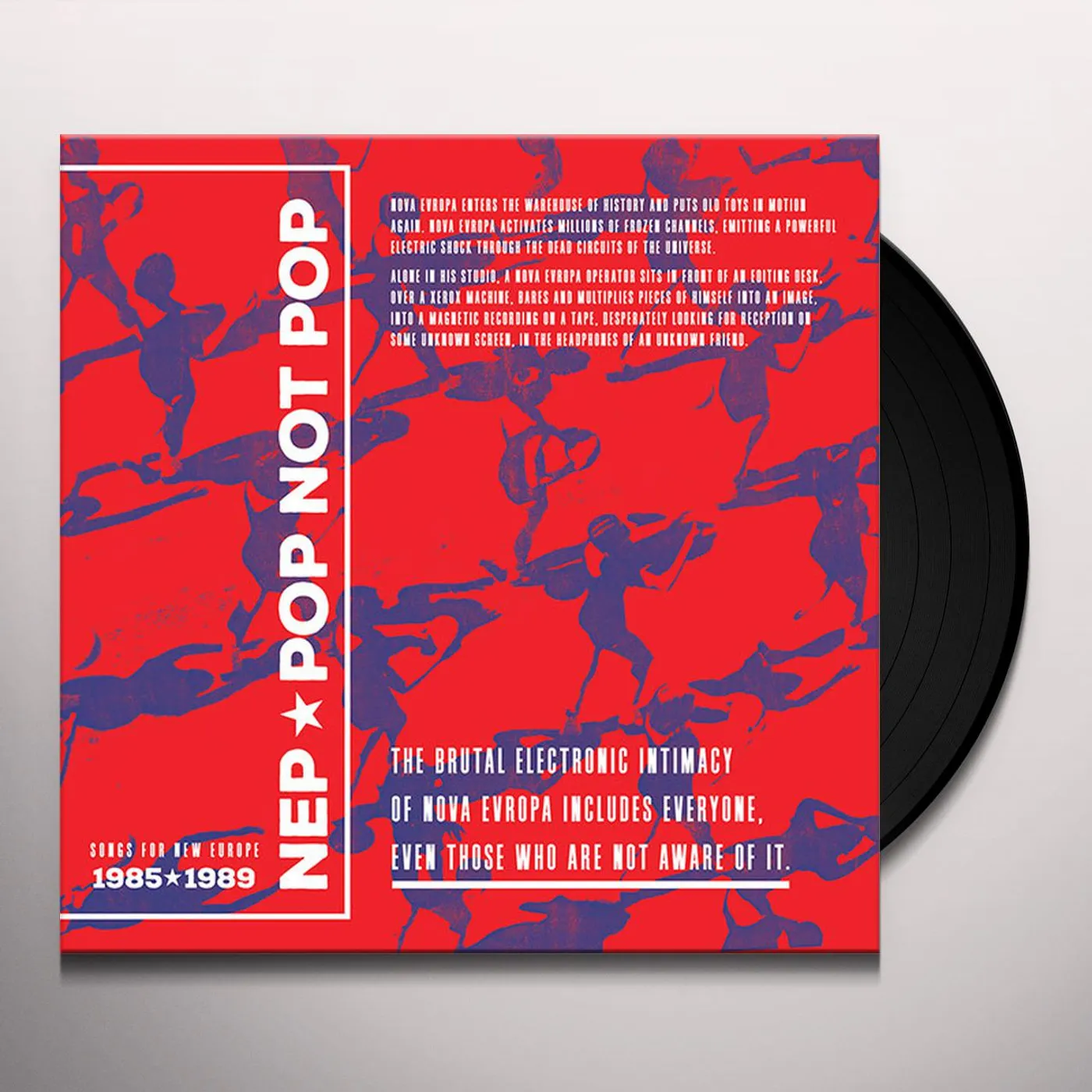 Nep POP NOT POP (SONGS FOR NEW EUROPE 1983-1989) Vinyl Record