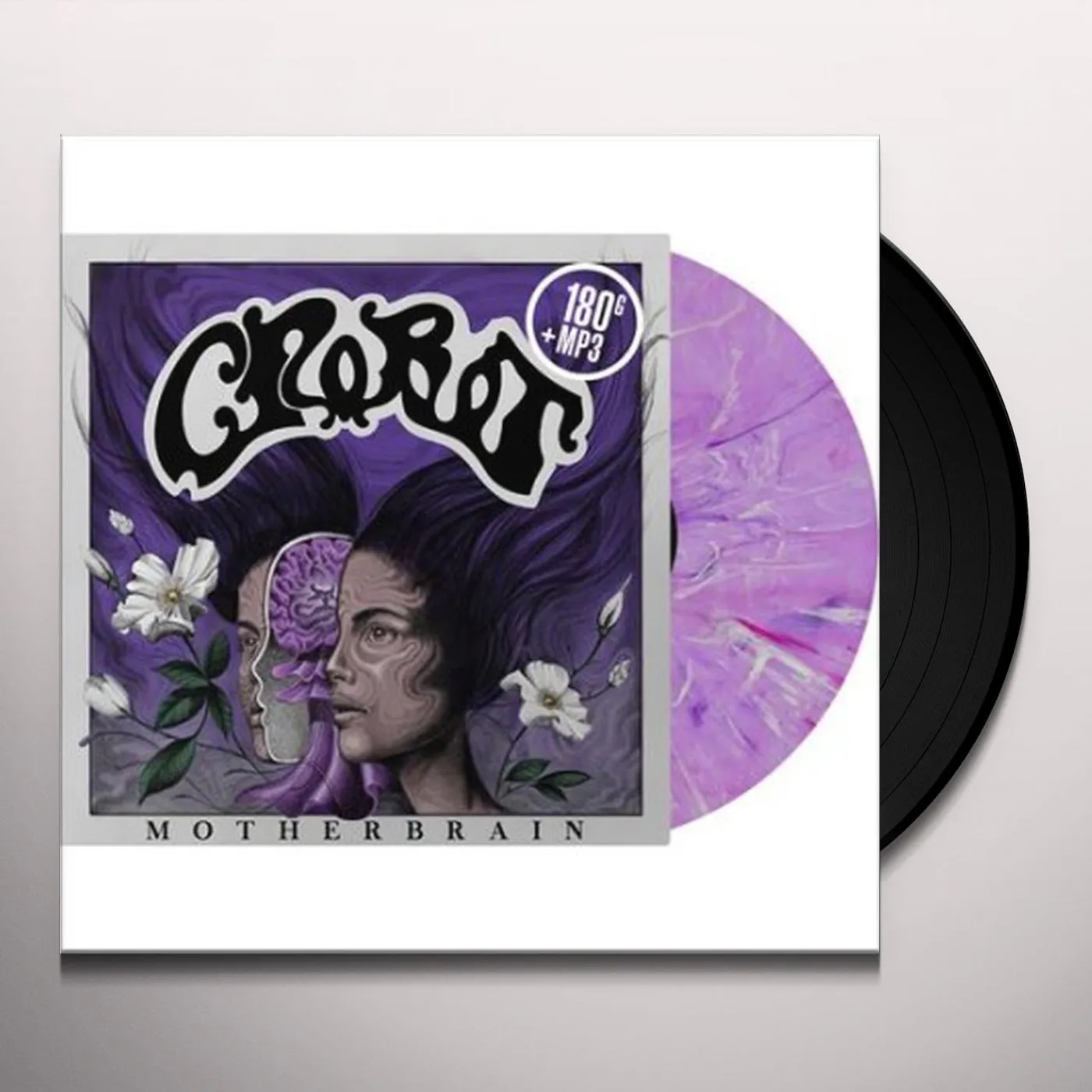 Crobot Motherbrain (Pink Purple Marble) Vinyl Record