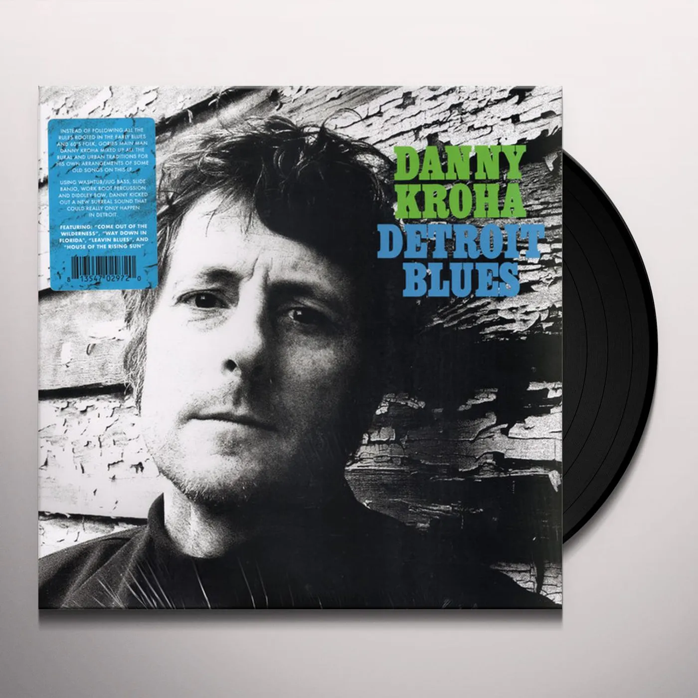 Danny Kroha Detroit Blues Vinyl Record