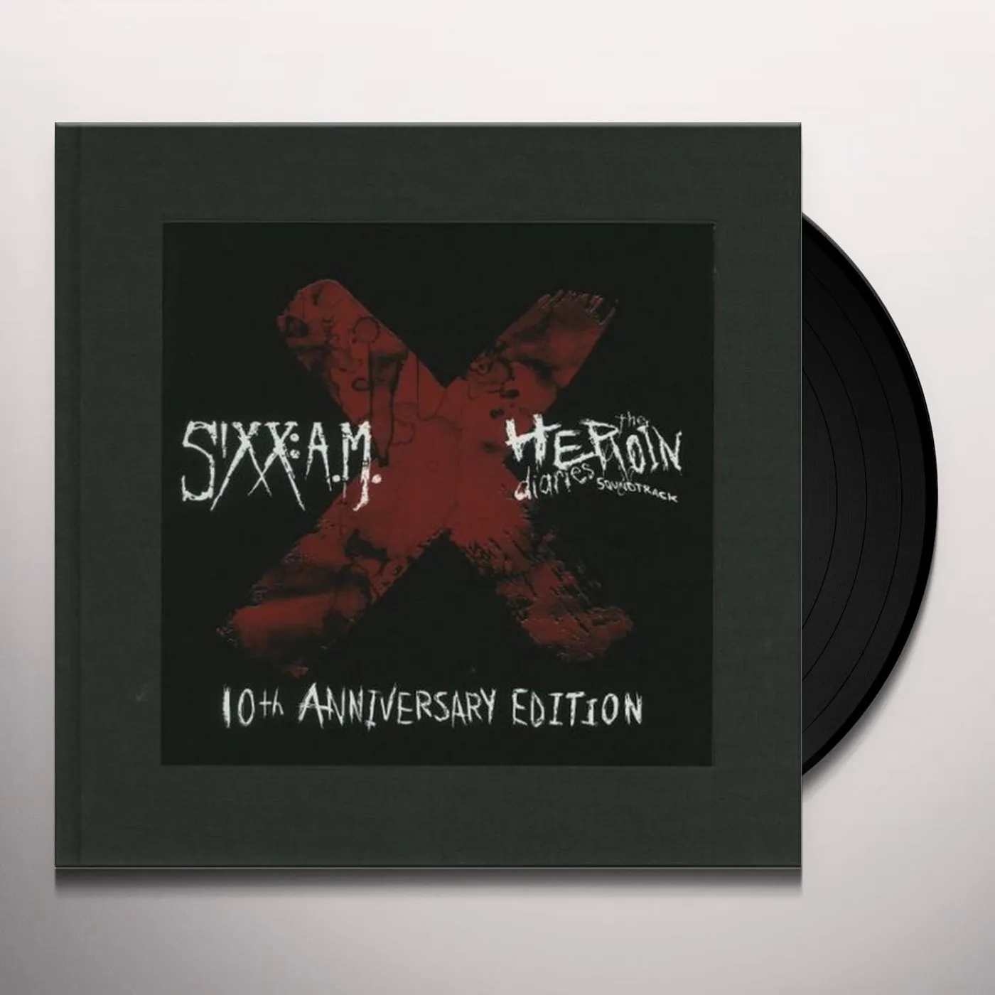 Sixx:A.M. HEROIN DIARIES SOUNDTRACK: 10TH ANNIVERSARY EDITION DELUXE VINYL Vinyl Record