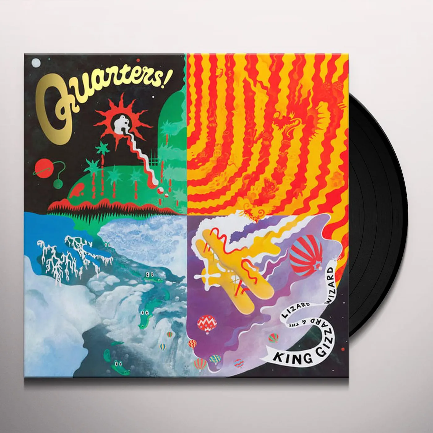 King Gizzard & The Lizard Wizard Quarters! Vinyl Record