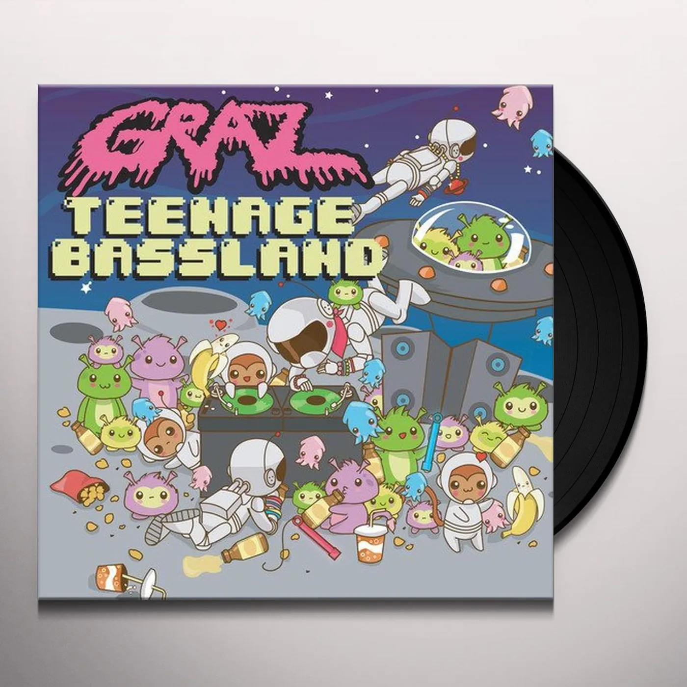 Graz Teenage Bassland Vinyl Record