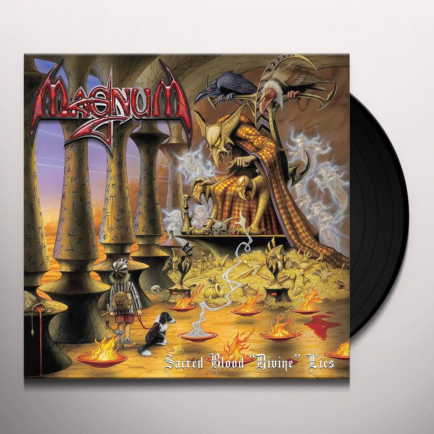 Magnum SACRED BLOOD DIVINE LIES Vinyl Record