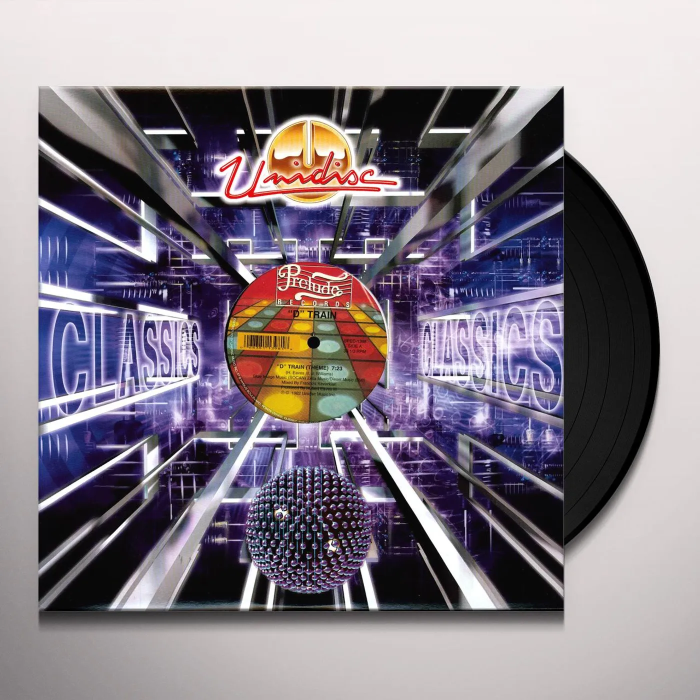 D-Train TRYIN TO GET OVER Vinyl Record