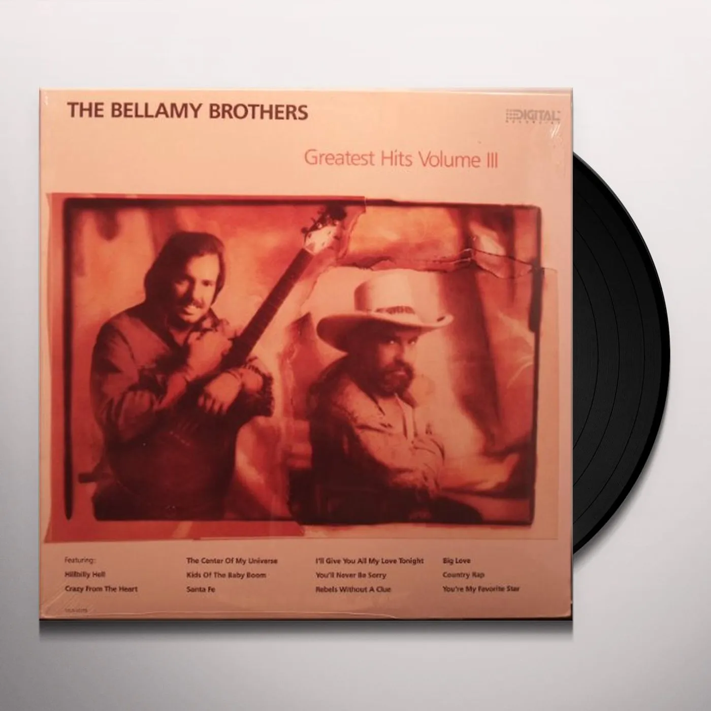 The Bellamy Brothers Greatest Hits Volume III Vinyl Record