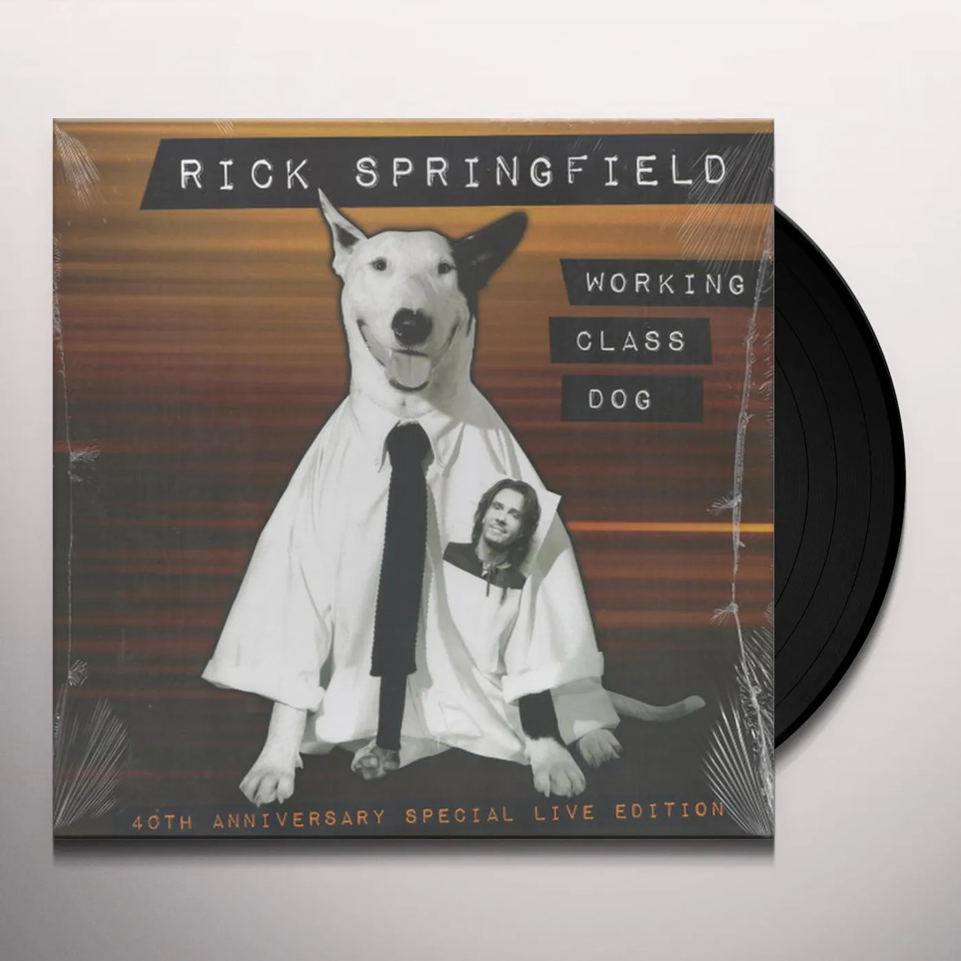 Rick Springfield WORKING CLASS DOG (40TH ANNIV. SPECIAL LIVE ED.) Vinyl Record