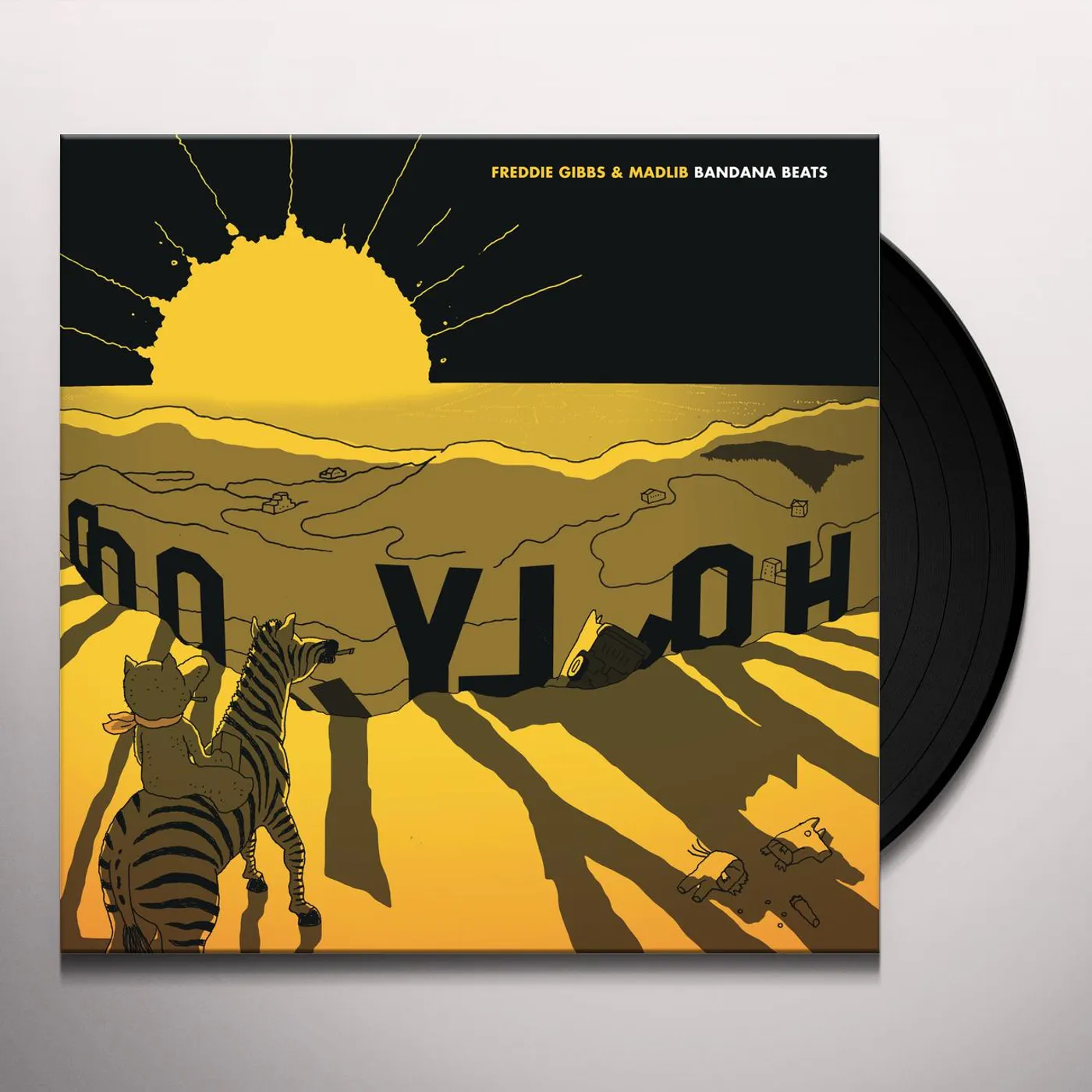 Freddie Gibbs BANDANA BEATS (INSTRUMENTAL) Vinyl Record