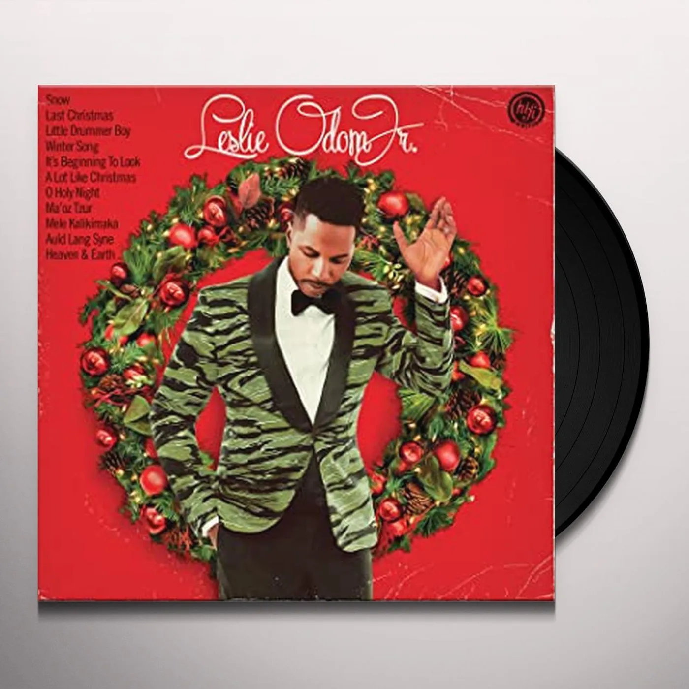 Leslie Odom Jr. CHRISTMAS ALBUM Vinyl Record