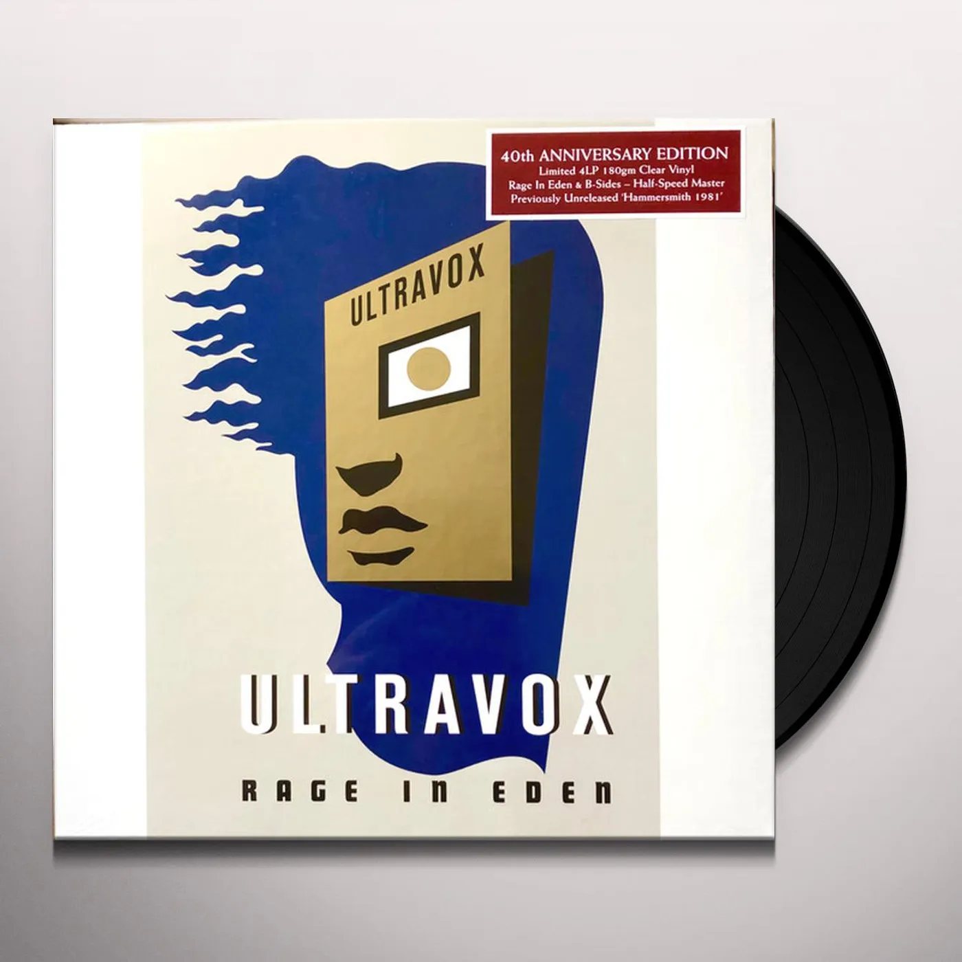 Ultravox RAGE IN EDEN (DELUXE ED./40TH ANNIVERSARY) Vinyl Record
