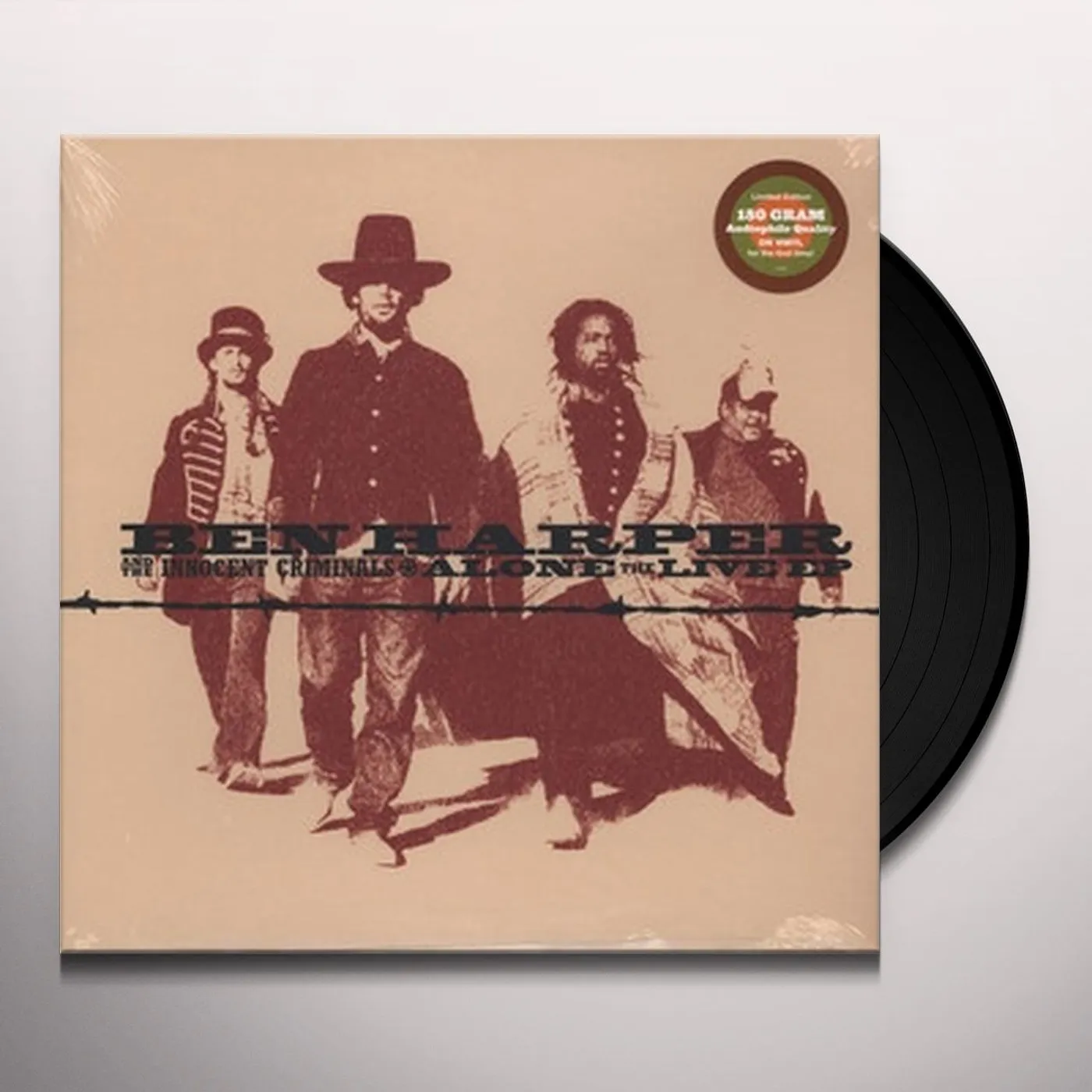 Ben Harper ALONE - LIVE EP Vinyl Record