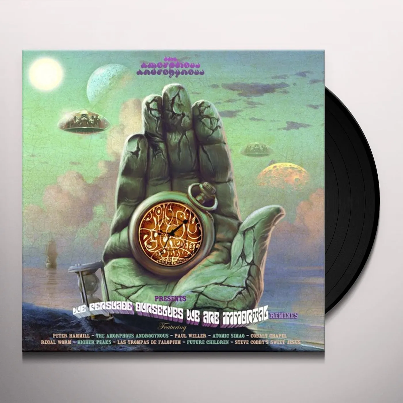 Amorphous Androgynous MONSTER PSYCHEDELIC BUBBLE Vinyl Record