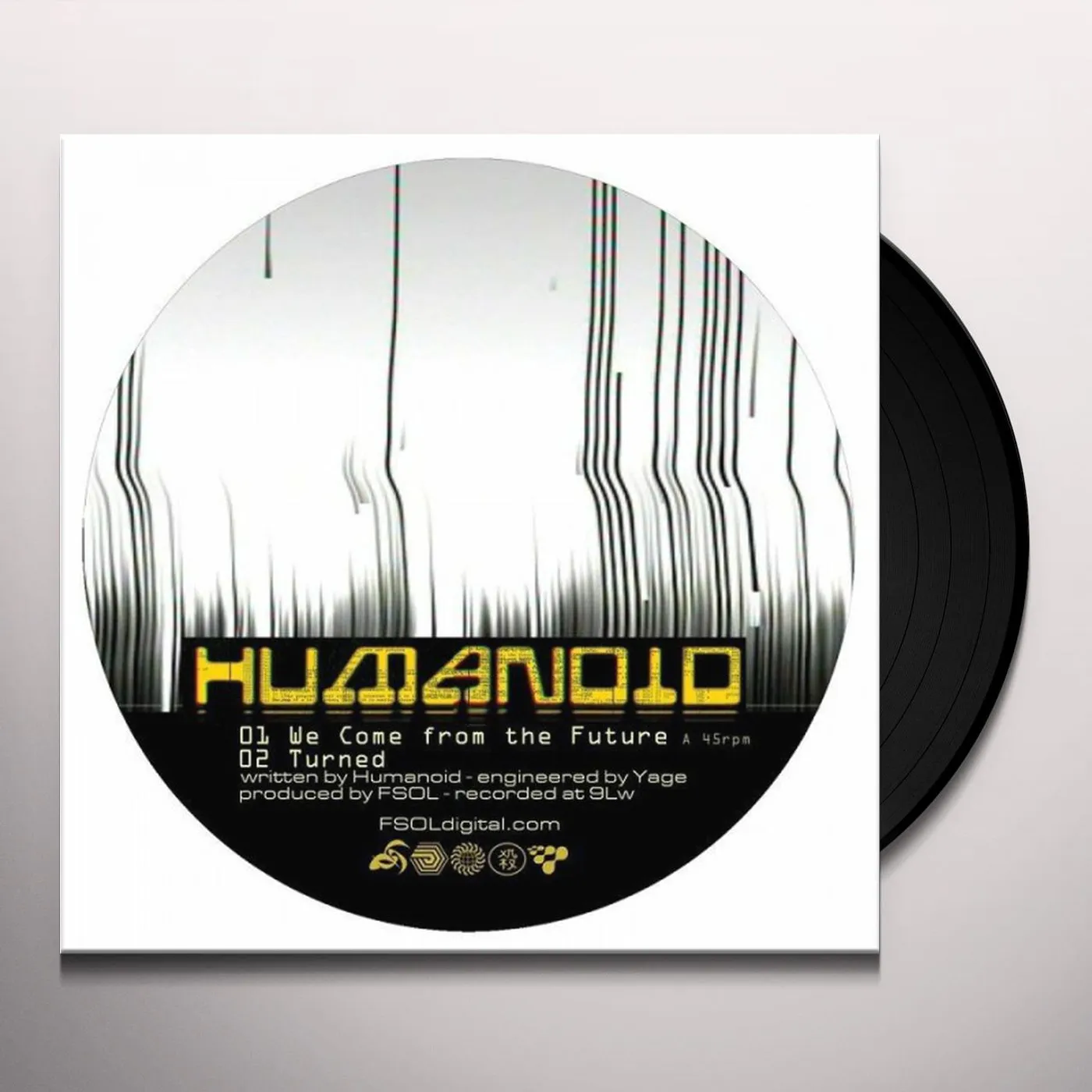 Humanoid Future: Turned Vinyl Record