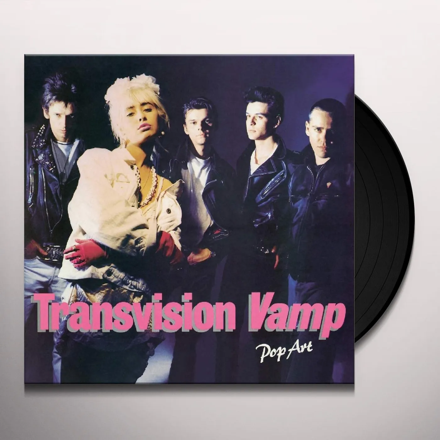 Transvision Vamp Pop Art Vinyl Record