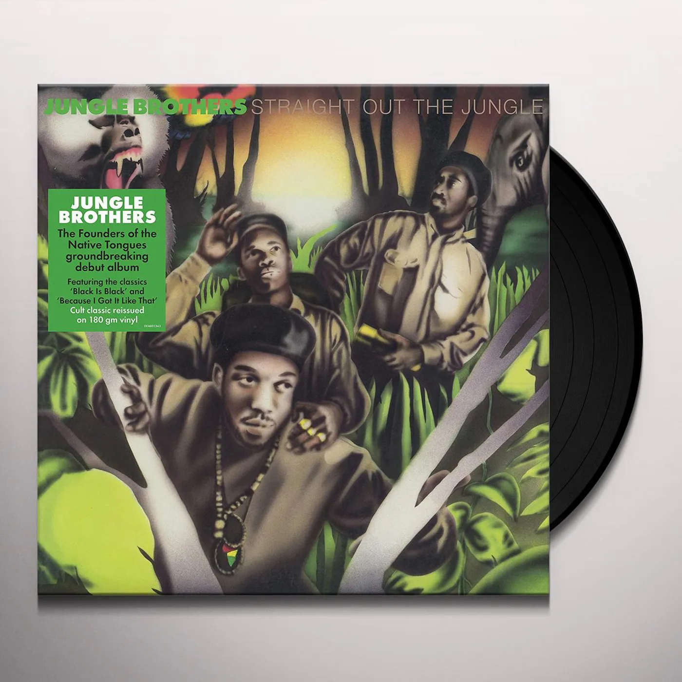 Jungle Brothers Straight Out The Jungle Vinyl Record
