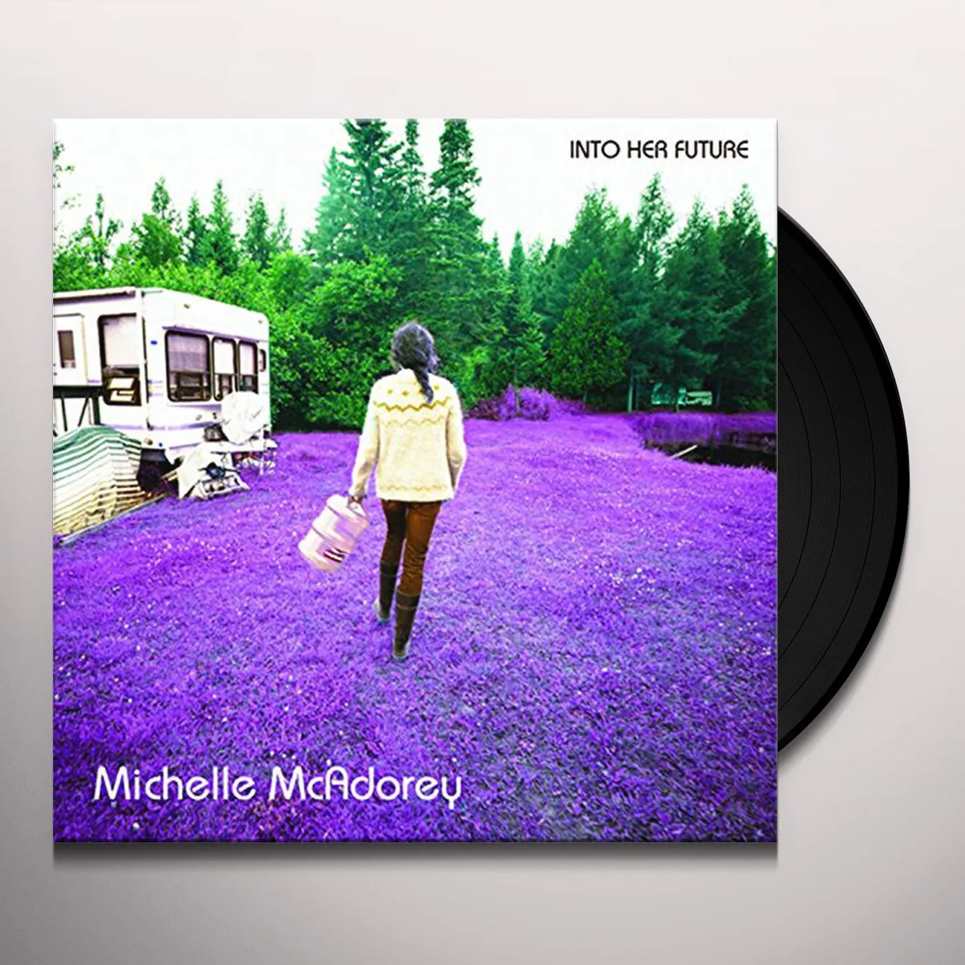Michelle McAdorey INTO HER FUTURE (LP) Vinyl Record