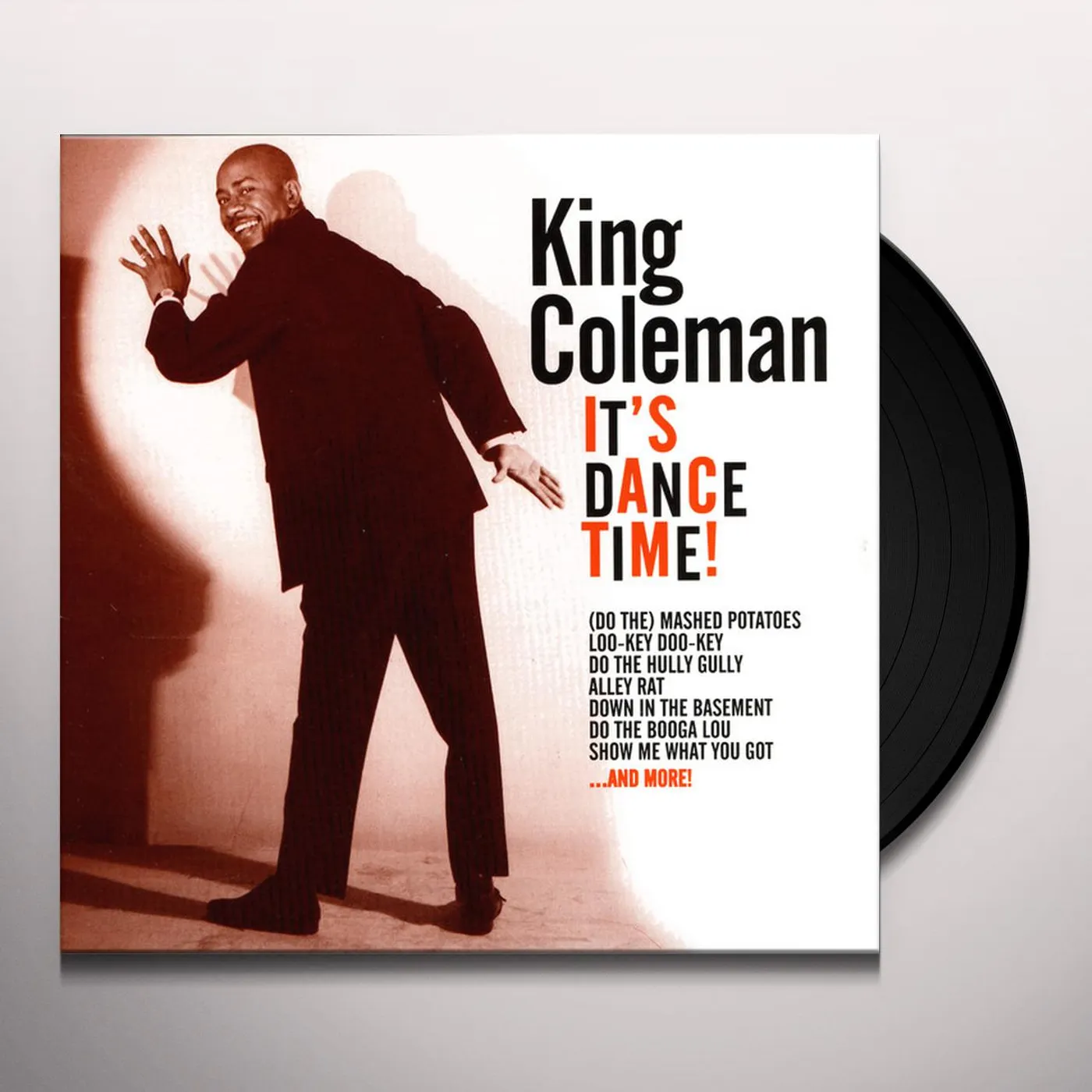 King Coleman IT'S DANCE TIME Vinyl Record