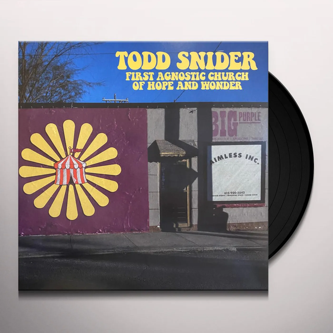Todd Snider First Agnostic Church of Hope and Wonder Vinyl Record