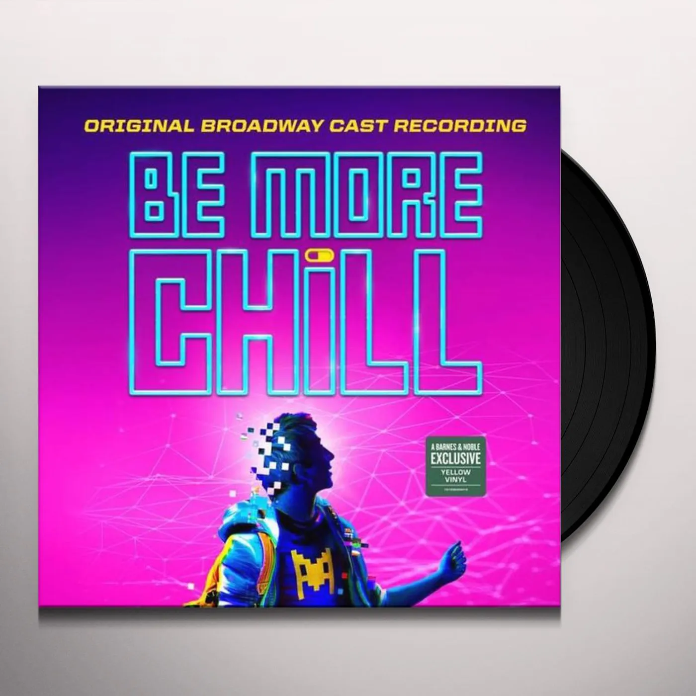 Joe Iconis BE MORE CHILL (ORIGINAL BROADWAY CAST RECORDING) (2LP/RED & GREEN VINYL) Vinyl Record