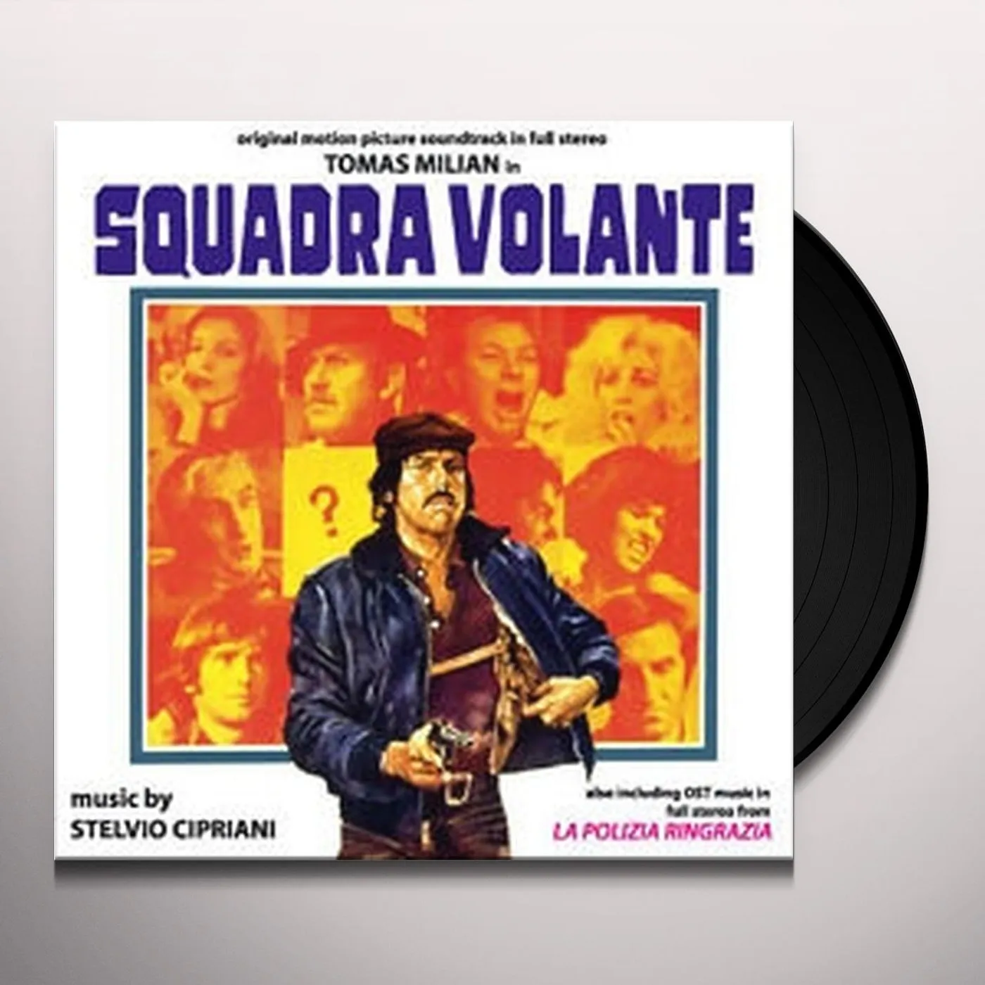 Stelvio Cipriani Squadra volante Vinyl Record