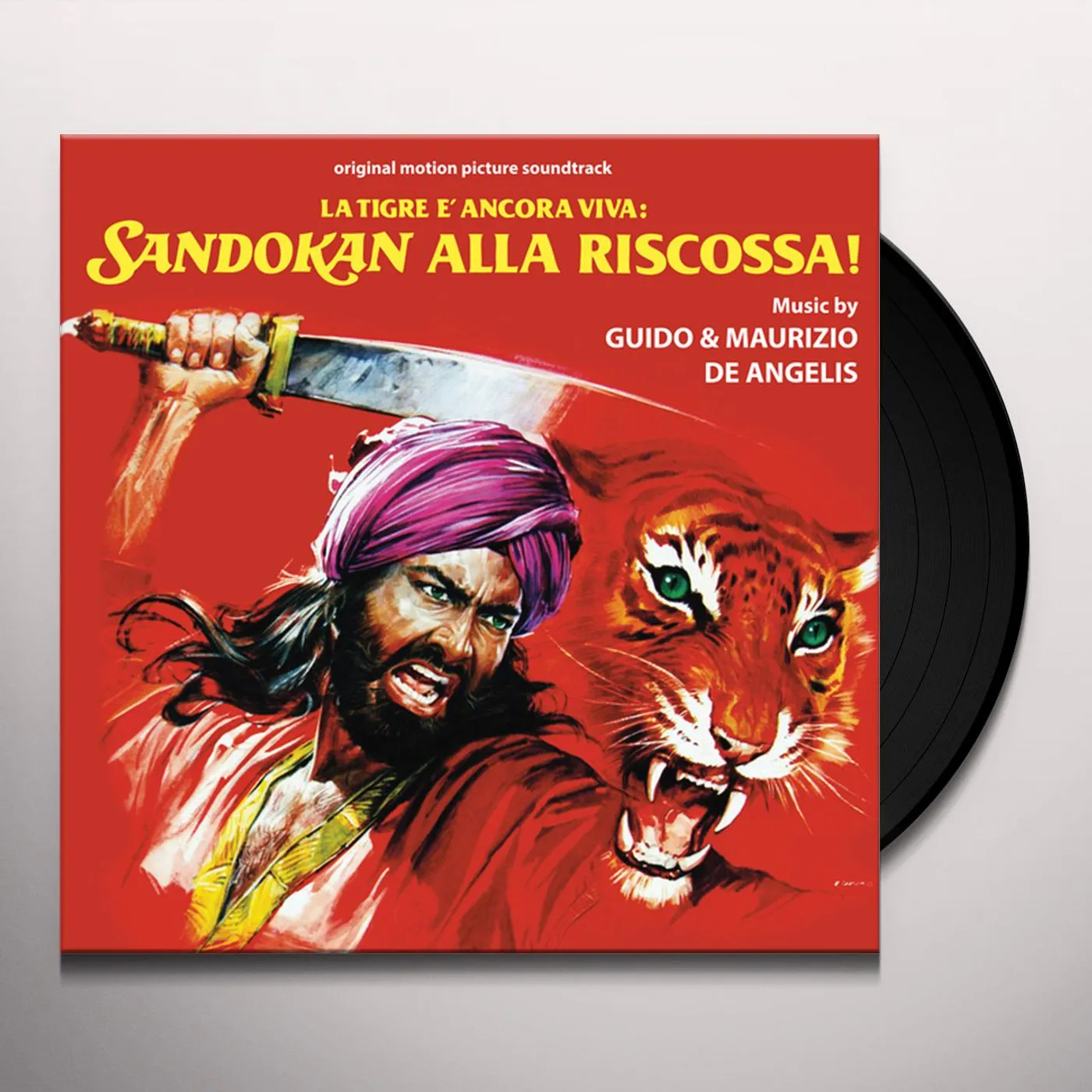 TIGRE ANCORA VIVA: SANDOKAN ALLA RISCOSSA / Original Soundtrack Vinyl Record