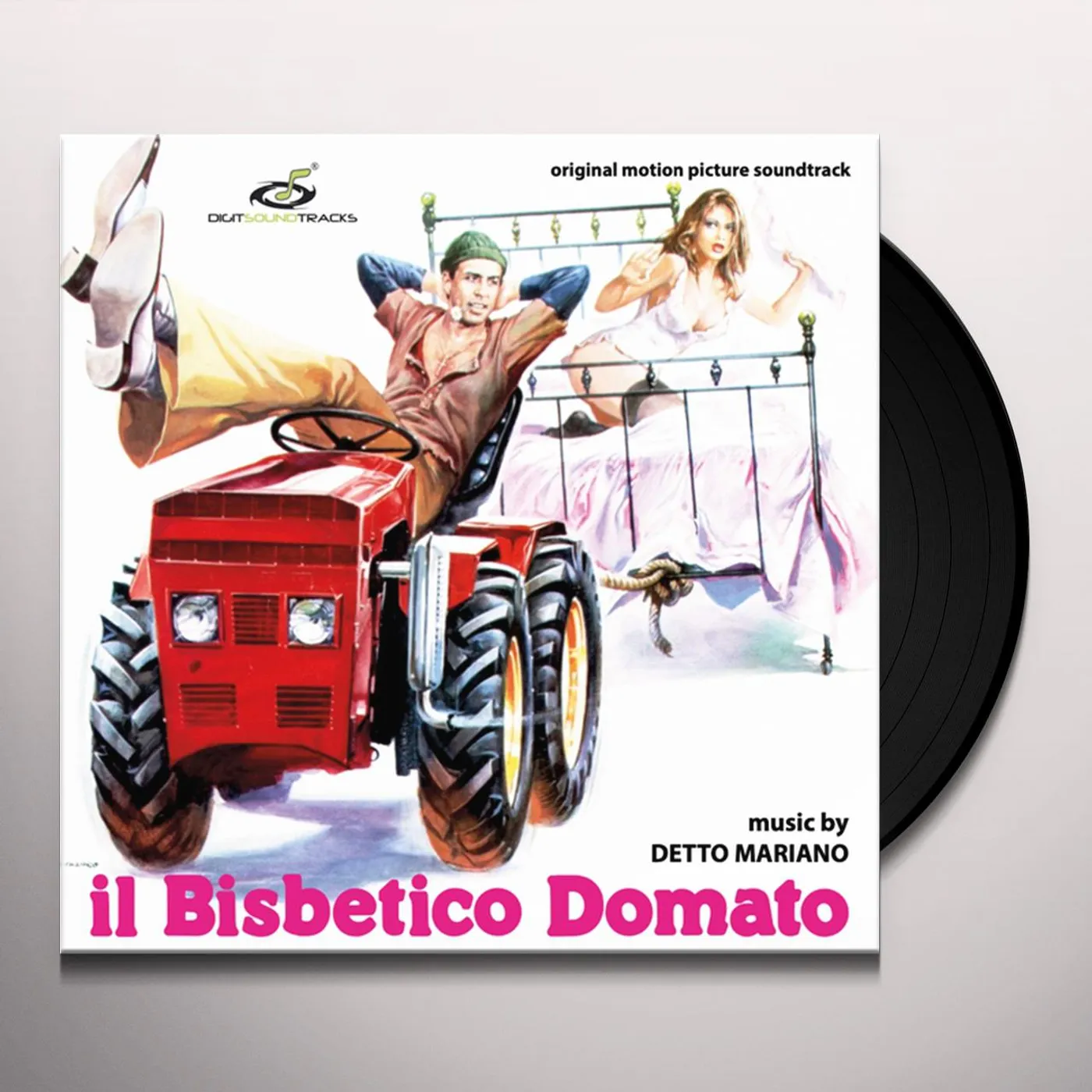 DETTO MARIANO IL BISBETICO DOMATO - Original Soundtrack Vinyl Record