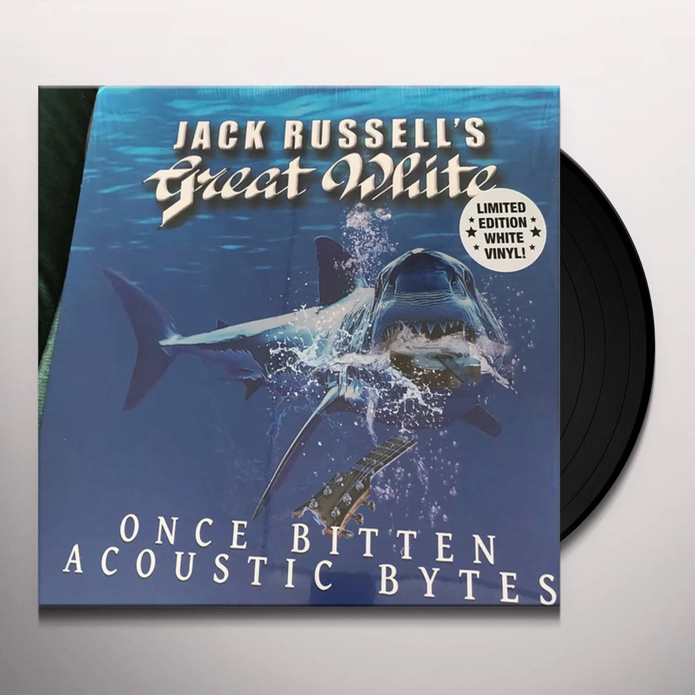 Jack Russell's Great White Once Bitten Acoustic Bytes Vinyl Record