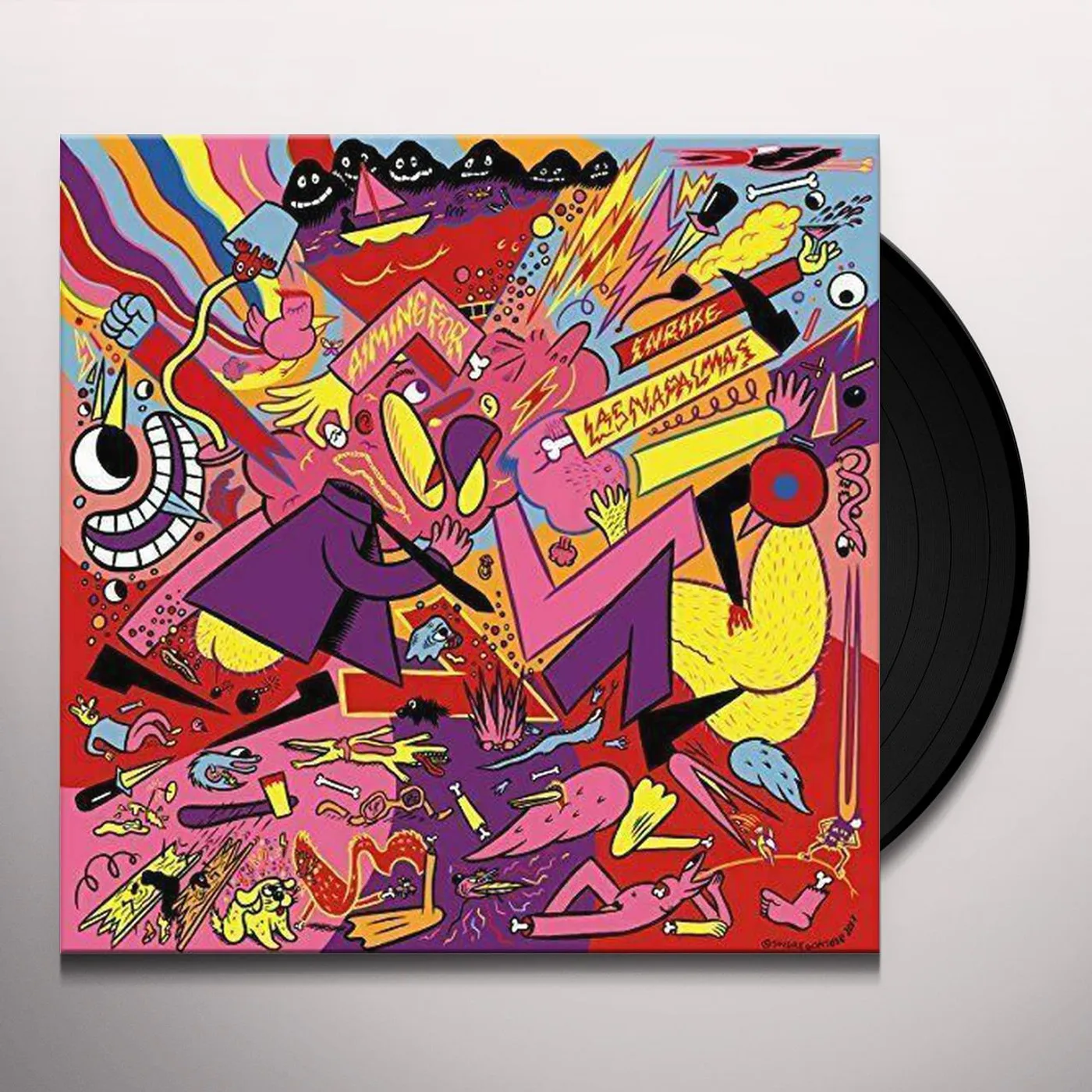 Aiming for Enrike Las Napalmas Vinyl Record