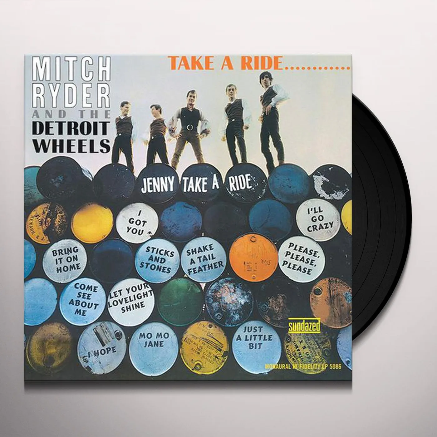 Mitch Ryder and The Detroit Wheels Take A Ride Vinyl Record