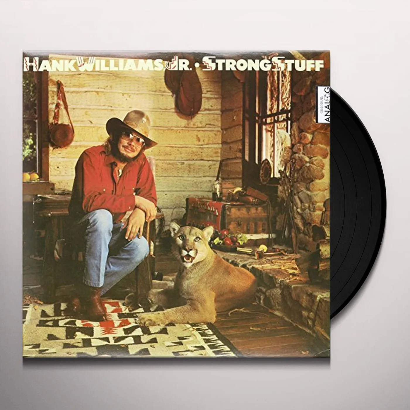 Hank Williams, Jr. Strong Stuff Vinyl Record