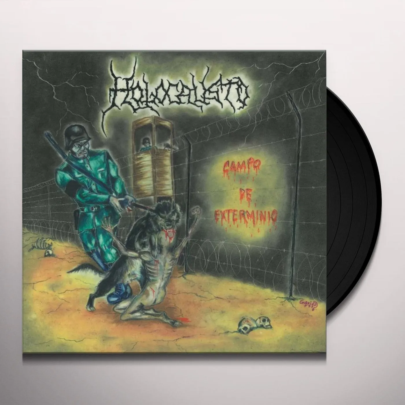 Holocausto CAMPO DE EXTERMINIO Vinyl Record