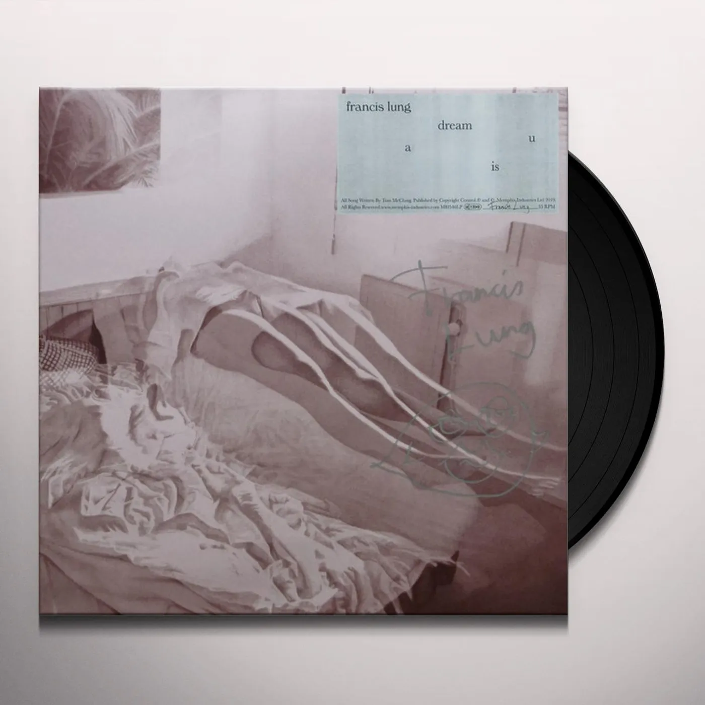 Francis Lung DREAM IS U (PINK VINYL/DL CARD) (I) Vinyl Record