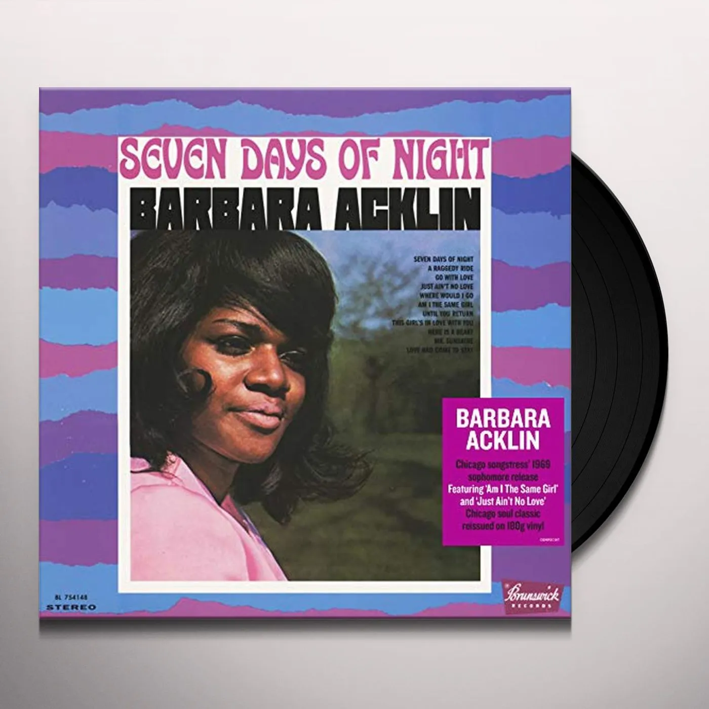 Barbara Acklin Seven Days of Night Vinyl Record