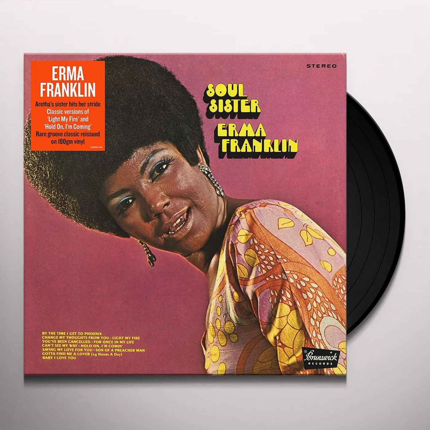 Erma Franklin Soul Sister Vinyl Record
