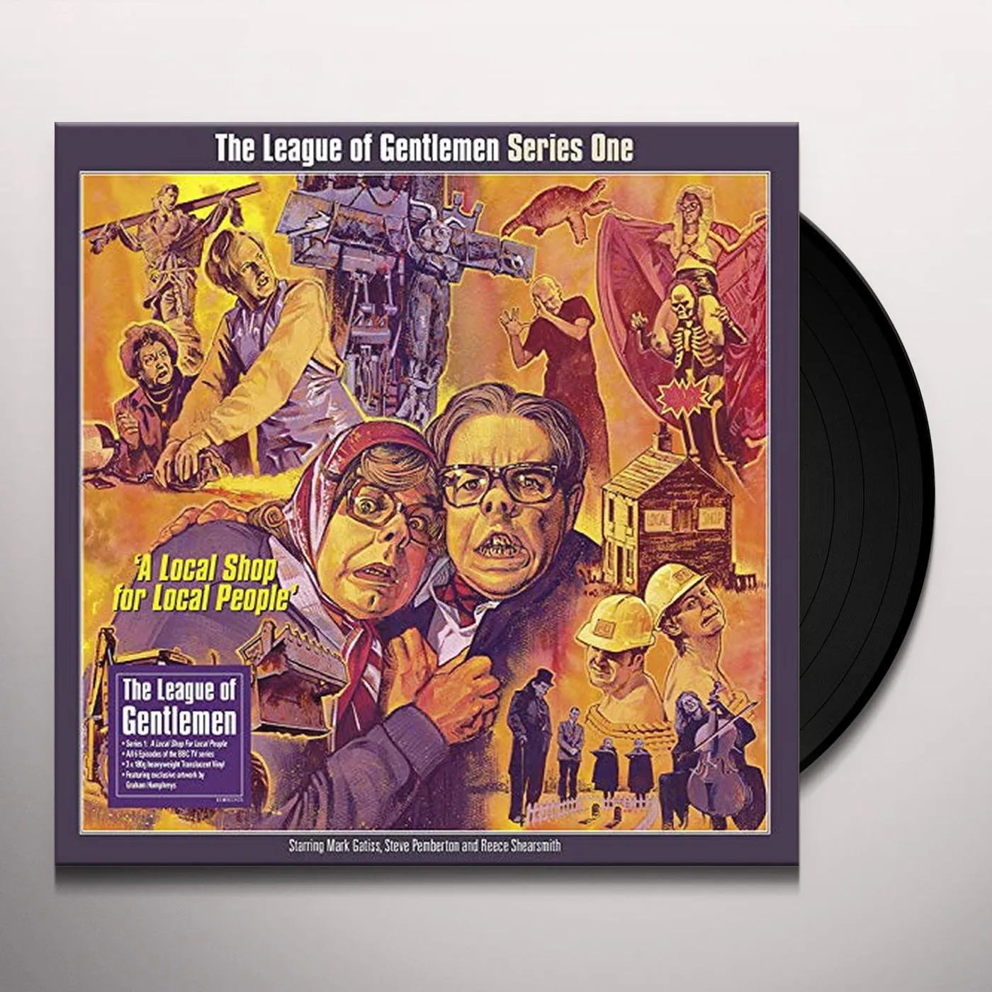 League Of Gentlemen SERIES ONE: A LOCAL SHOP FOR LOCAL PEOPLE Vinyl Record