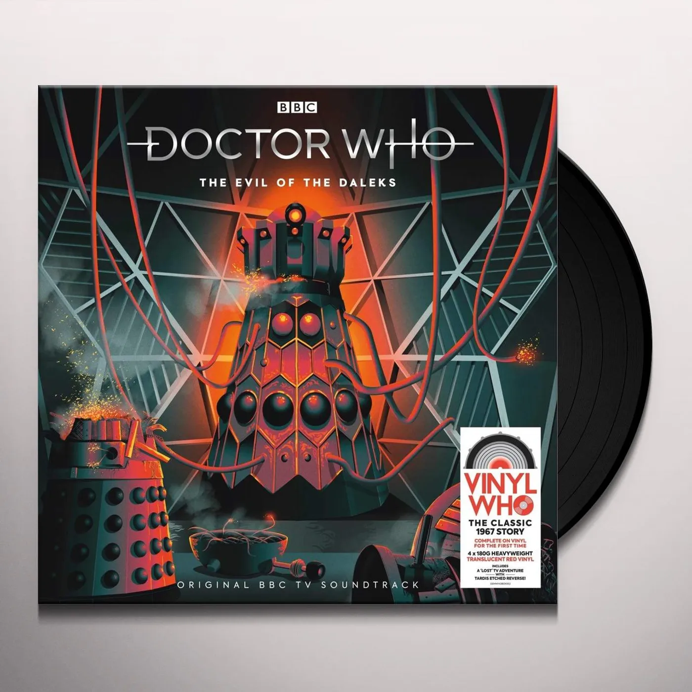 Doctor Who EVIL OF THE DALEKS / Original Soundtrack Vinyl Record