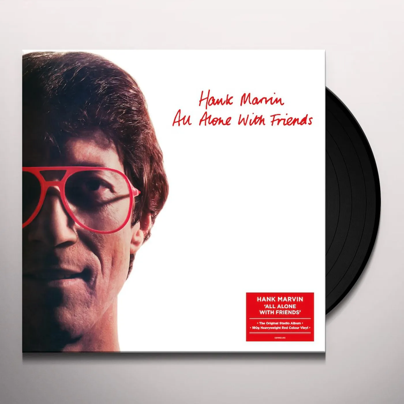 Hank Marvin All Alone With Friends Vinyl Record