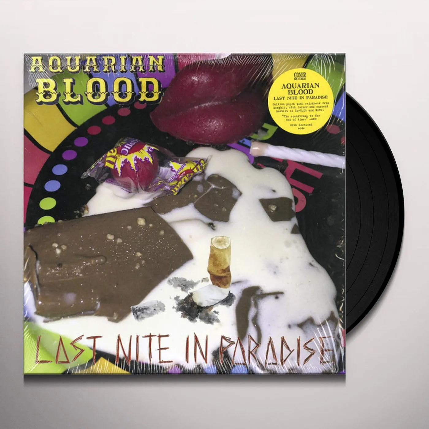 Aquarian Blood Last Nite in Paradise Vinyl Record