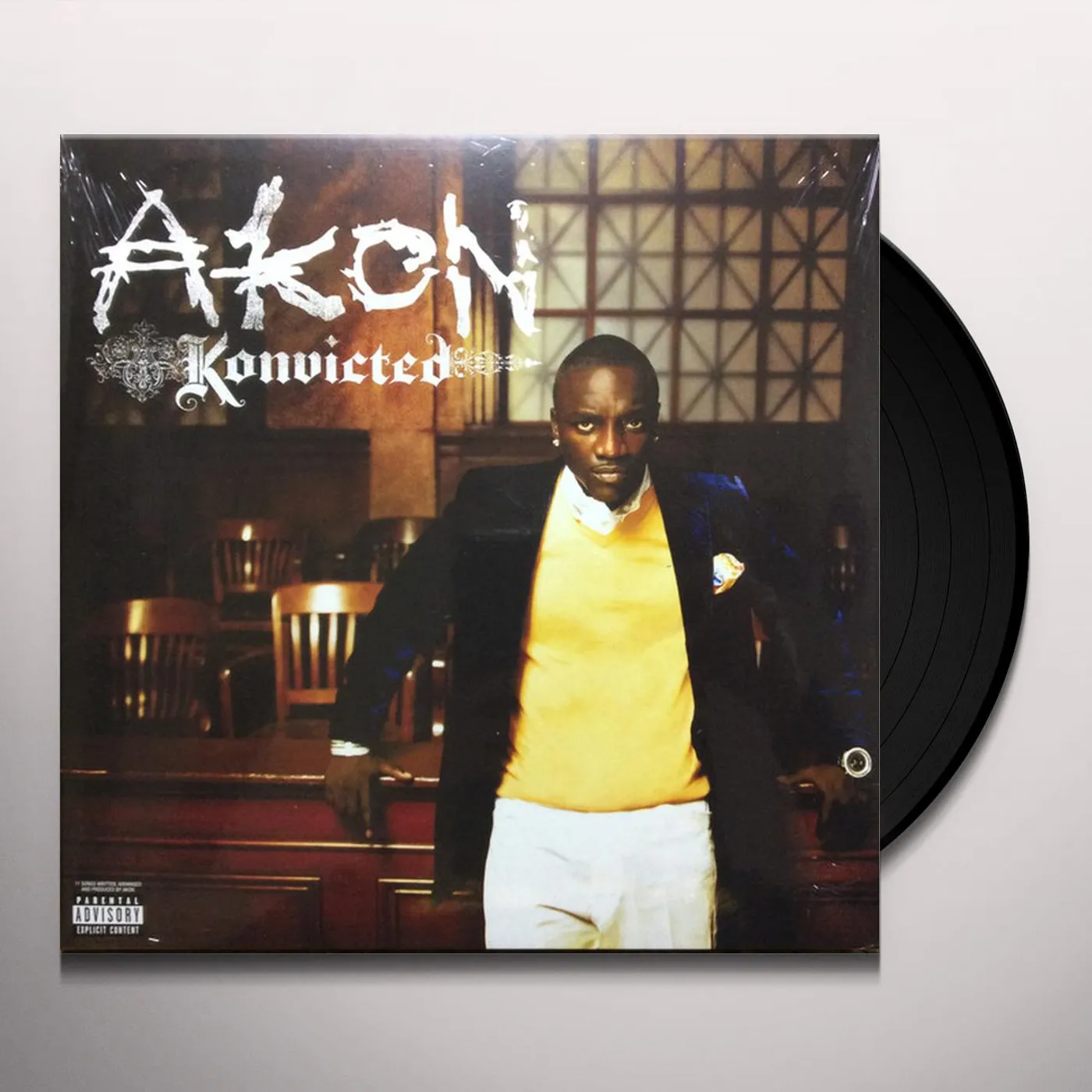 Akon Konvicted Vinyl Record