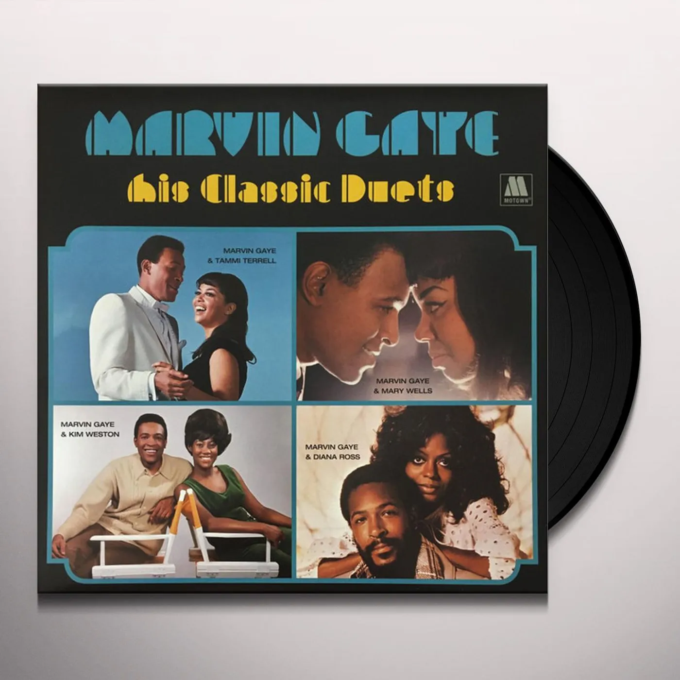 Marvin Gaye HIS CLASSIC DUETS Vinyl Record