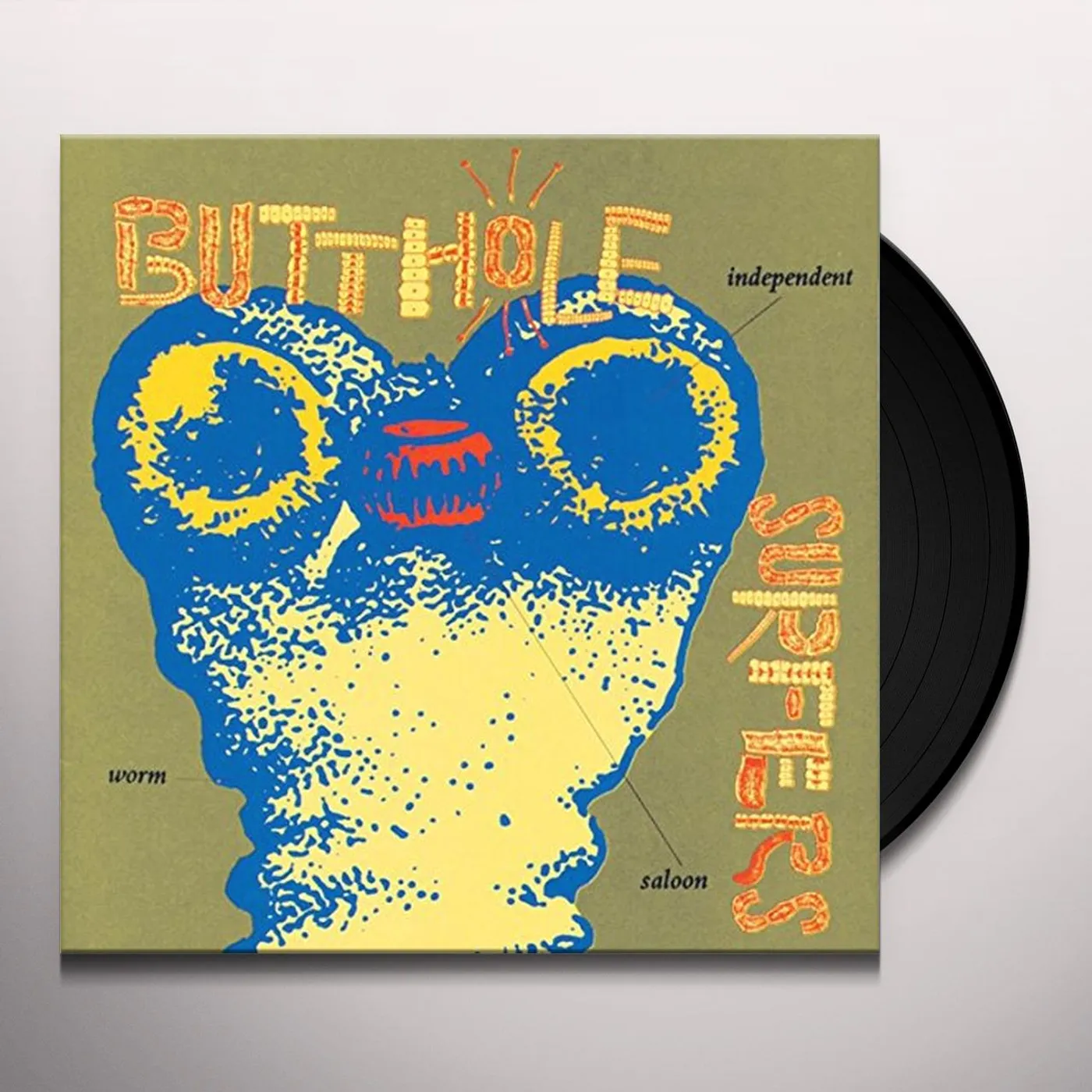 Butthole Surfers Independent Worm Saloon Vinyl Record
