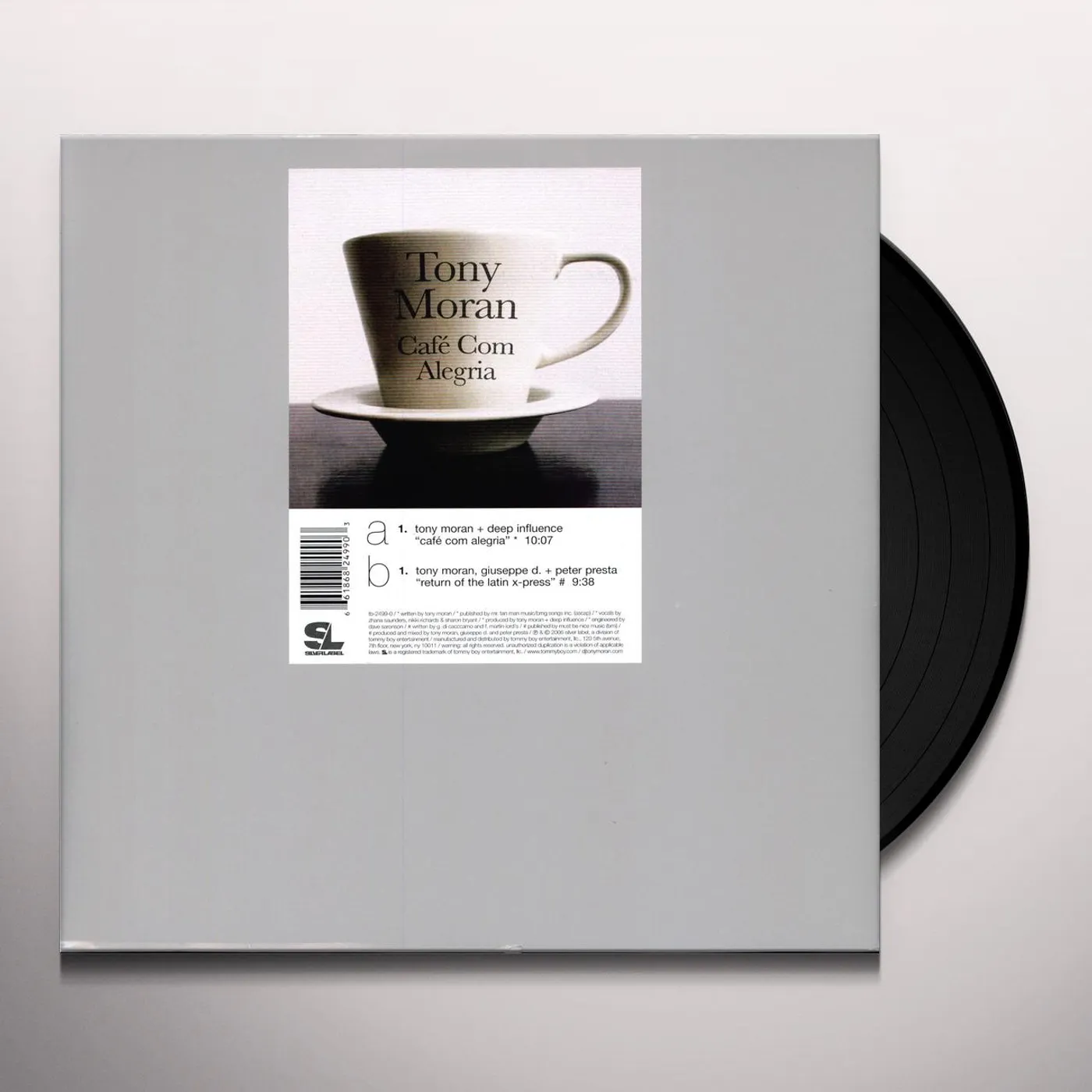 Tony Moran CAFE COM ALEGRIA / RETURN TO THE LATIN X Vinyl Record