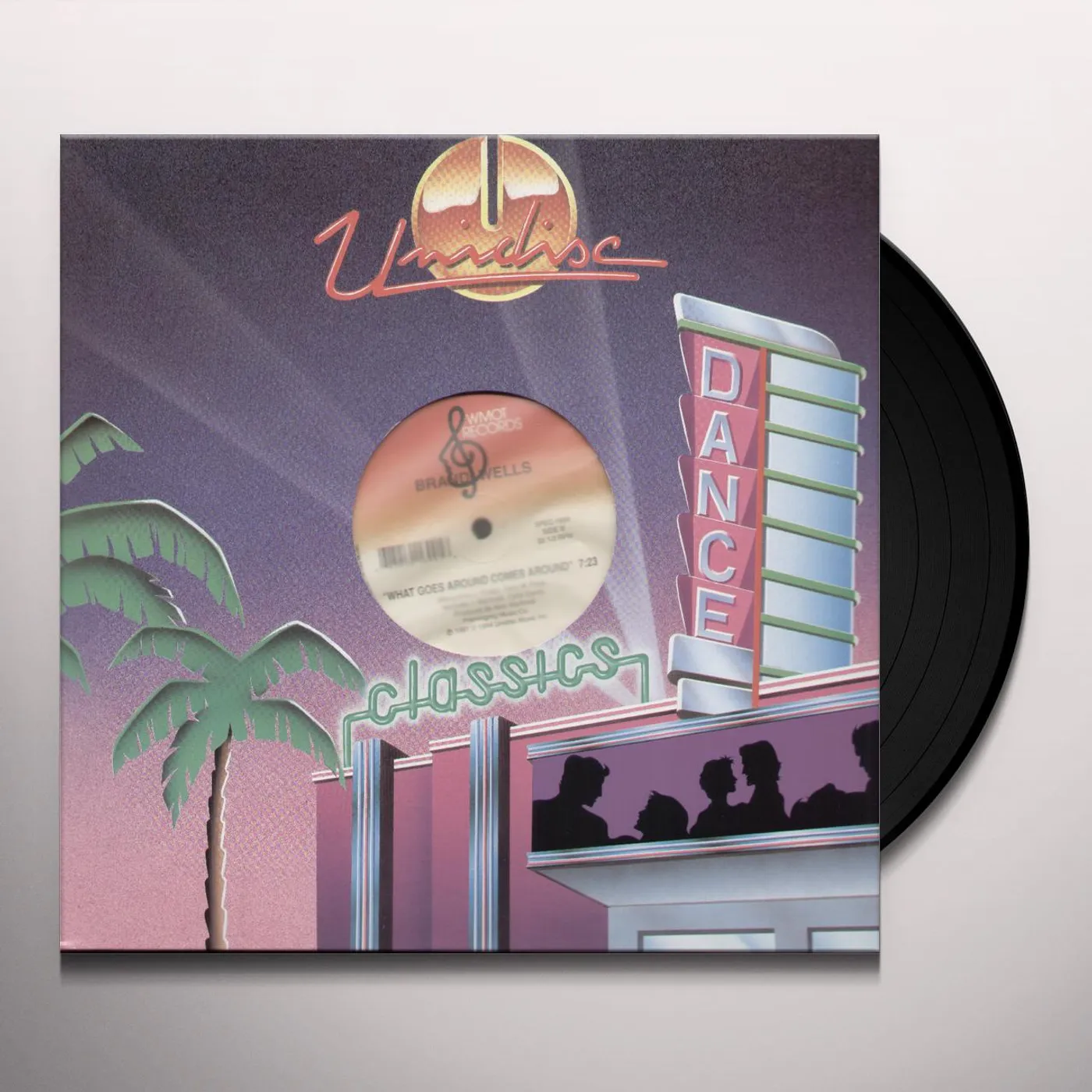 Brandi Wells WATCH OUT/WHAT GOES AROUND COMES Vinyl Record