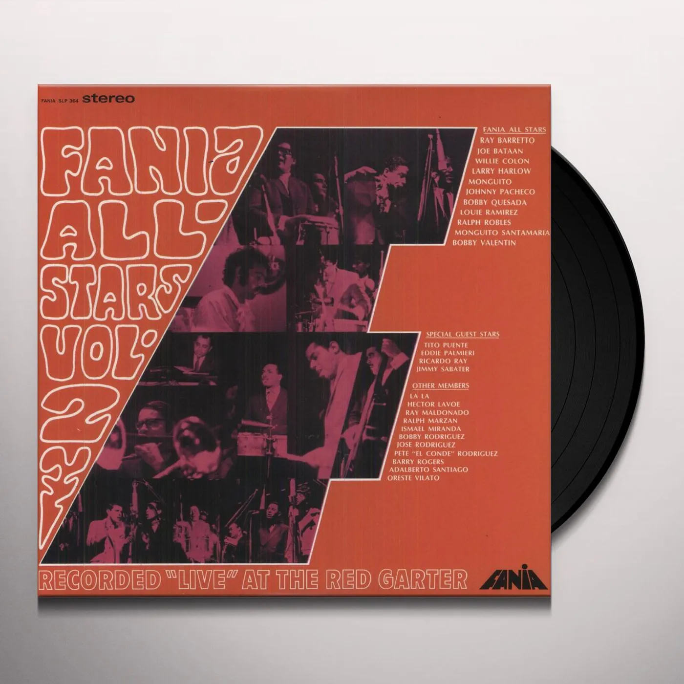 Fania All Stars LIVE AT THE RED GARTER 2 Vinyl Record