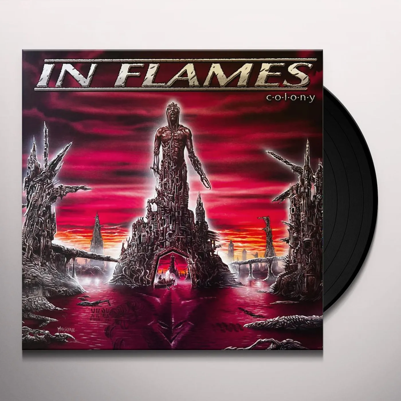 In Flames COLONY (25TH ANNIVERSARY/SILVER VINYL) Vinyl Record