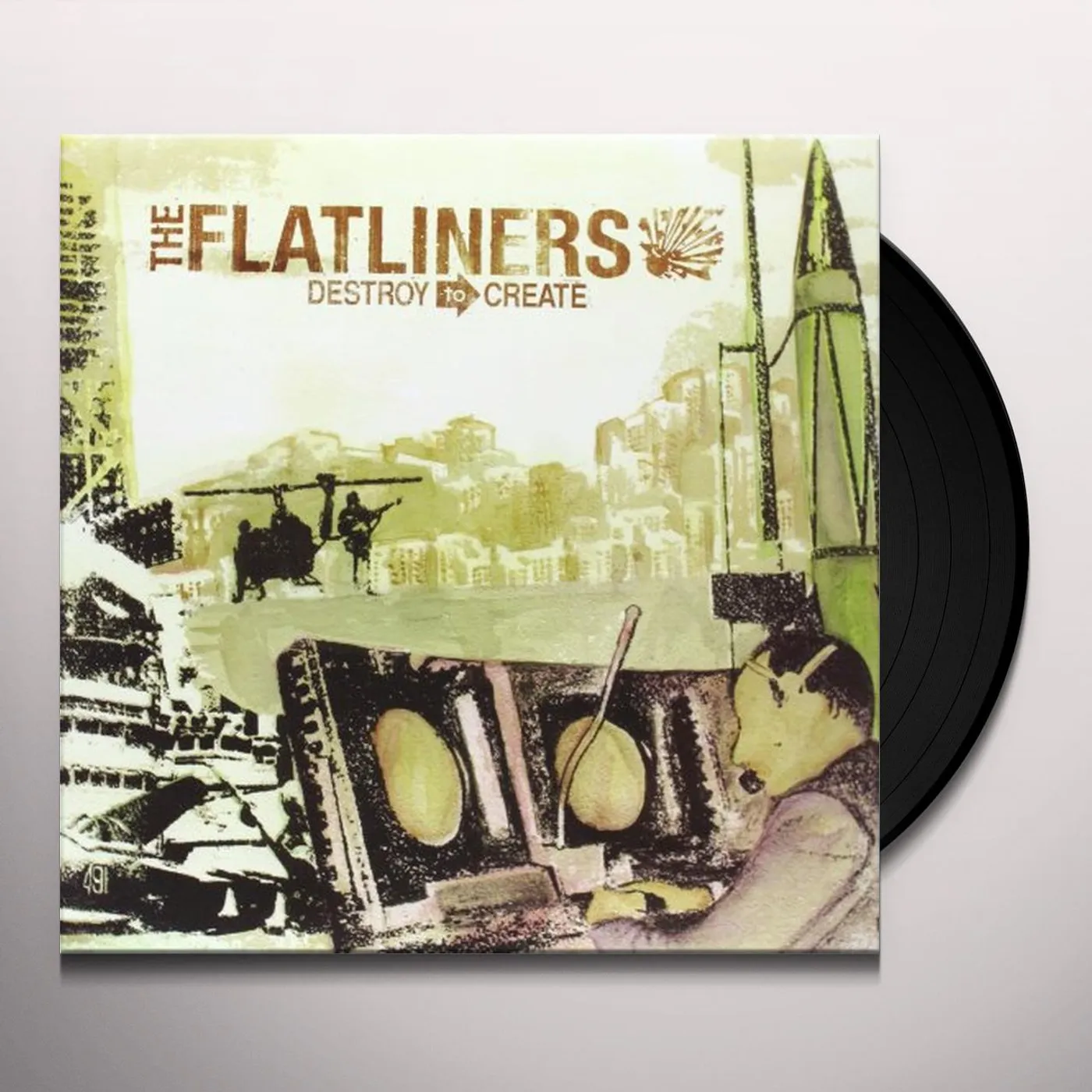 The Flatliners Destroy To Create Vinyl Record