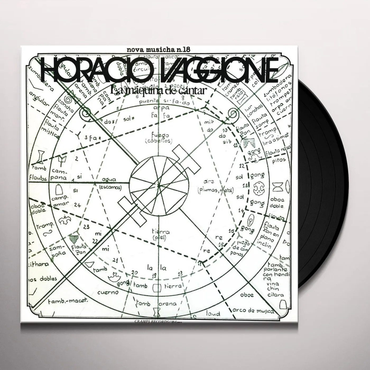 Horacio Vaggione La Maquina de Cantar Vinyl Record
