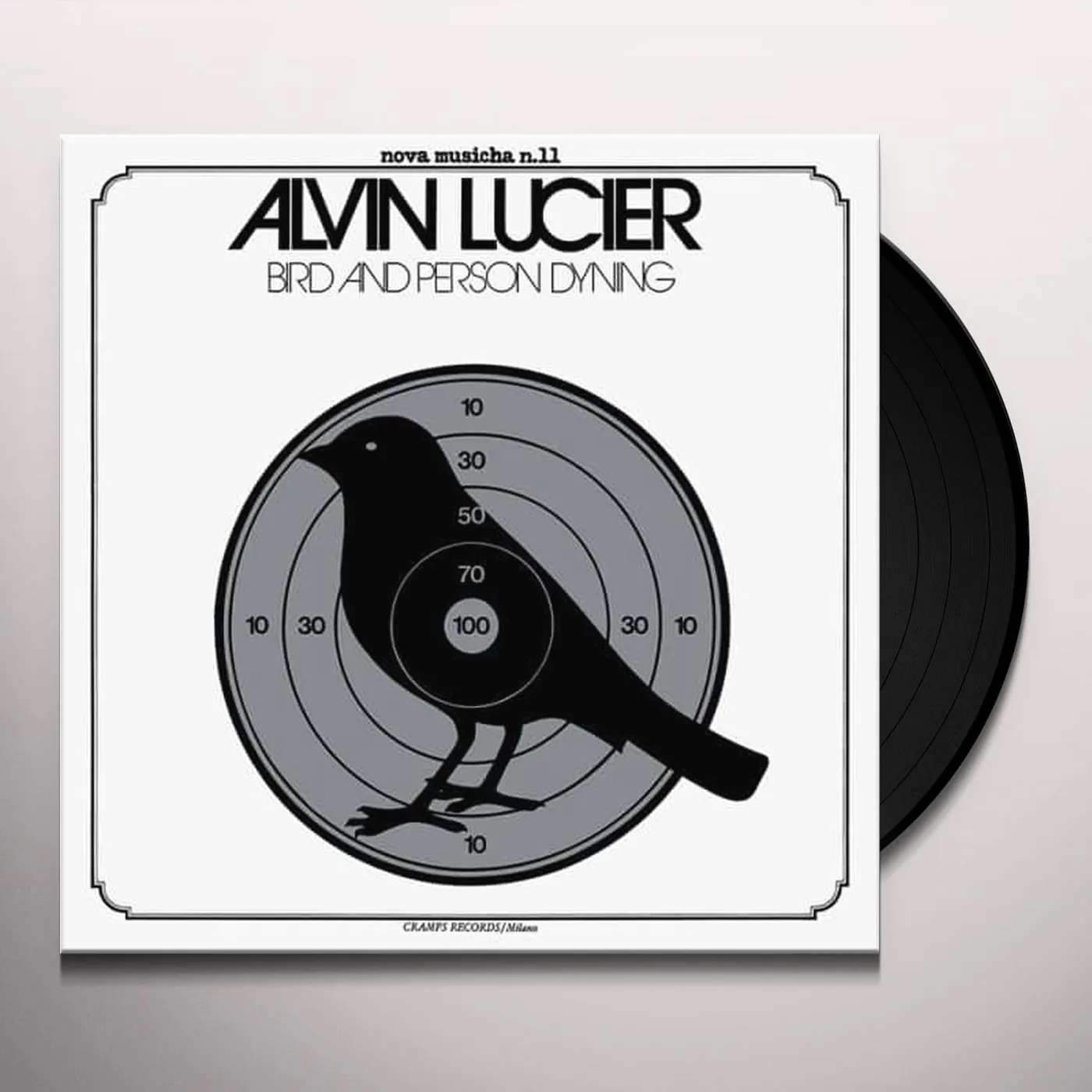 Alvin Lucier Bird And Person Dyning Vinyl Record