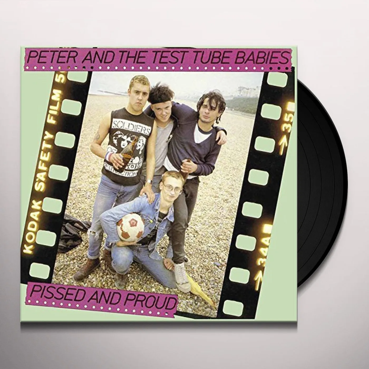 Peter and the Test Tube Babies Pissed And Proud Vinyl Record