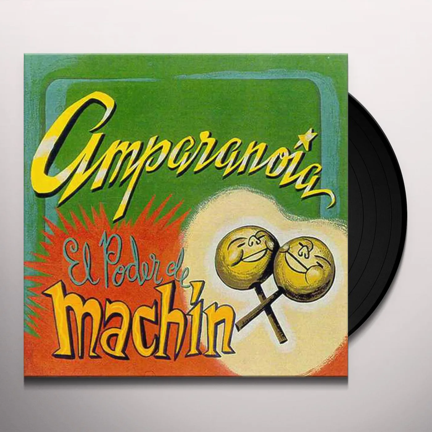Amparanoia EL PODER DE MACHIN Vinyl Record